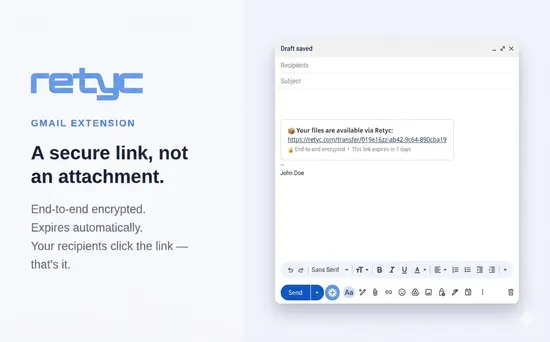 Retyc gmail transfer link