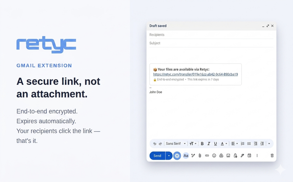 Retyc gmail transfer link